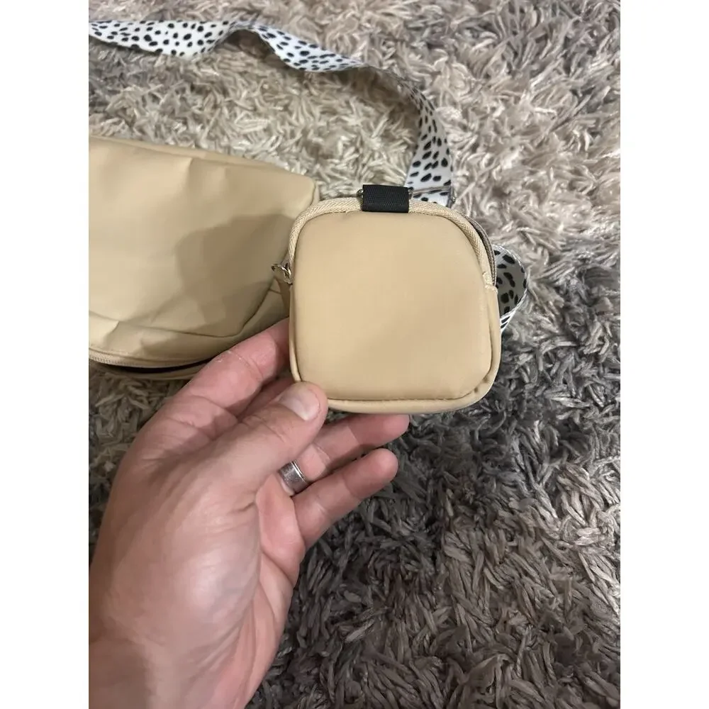 Cocopup London Dog Walking Bag - Caramel Latte Bag With Strap